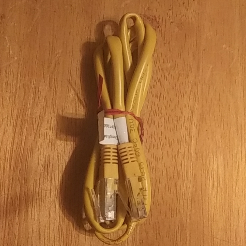 Ethernet cable